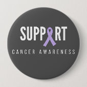 sensibilisation au cancer. soutien. Badge (Devant)