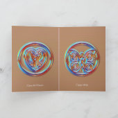 SENSIBILISATION PROFONDE 002 - REDS - CARTE D'ART (Intérieur)