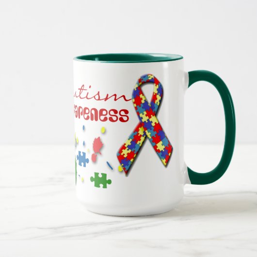 Sensibilisation sur l'autisme #4 Ringer Mug (Droite)