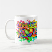 Sensibilisation sur l'autisme Au-some Maman Mug (Gauche)