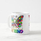 Sensibilisation sur l'autisme Be Kind Mug (Devant gauche)