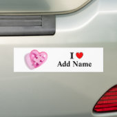 Sensibilisation sur l'autisme Bumper Sticker Perso (En voiture)