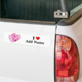 Sensibilisation sur l'autisme Bumper Sticker Perso (Sur camion)