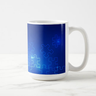 Sensibilisation sur l'autisme café Mug brillant bl