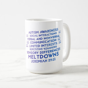 Sensibilisation sur l'autisme classique Mug