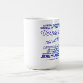 Sensibilisation sur l'autisme classique Mug (Centre)