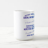 Sensibilisation sur l'autisme classique Mug (Centre)