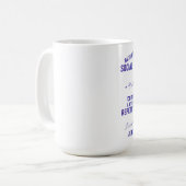 Sensibilisation sur l'autisme classique Mug (Devant gauche)