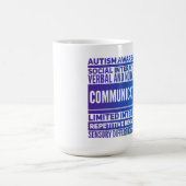 Sensibilisation sur l'autisme classique Mug (Centre)