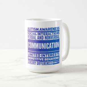 Sensibilisation sur l'autisme classique Mug