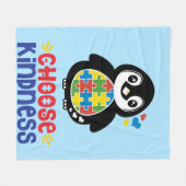 Sensibilisation sur l'autisme - Couverture en pola (Devant (Horizontal))