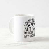 Sensibilisation sur l'autisme de café Mug (Devant gauche)