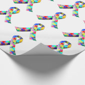 Sensibilisation sur l'autisme Emballage cadeau rub (Coin)