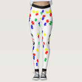 Sensibilisation sur l'autisme - Leggings (Devant)