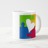 Sensibilisation sur l'autisme Mug (Devant droit)