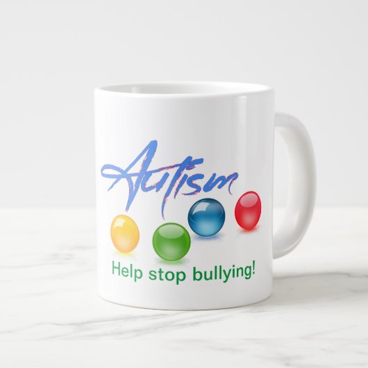 Sensibilisation sur l'autisme - Mug (Devant droit)
