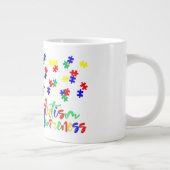 Sensibilisation sur l'autisme - Mug Jumbo (Droite)