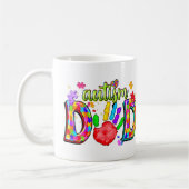 Sensibilisation sur l'autisme Papa Mug (Gauche)