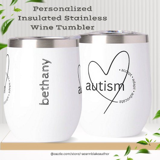 Sensibilisation sur l'autisme Signon Inoxydable Tu