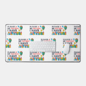 Sensibilisation sur l'autisme S'Il Vous Plaît Soye (Clavier et souris)