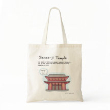 Senso-ji Temple Canvas tas