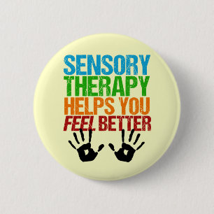 Sensorische therapie Handdrukken Beroepstherapie Ronde Button 5,7 Cm