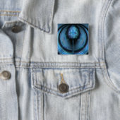 Sensorische waarneming vierkante button 5,1 cm (In situ)