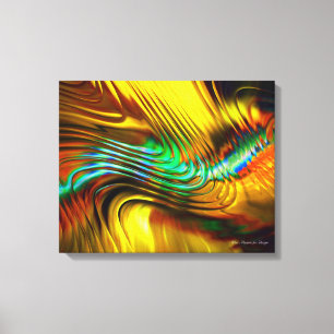 Sensueel 7 verpakt canvas afdruk