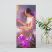 Sensuele elegantie Bladwijzer Menu (Staand voorkant)