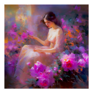 Sensuele elegantie perfect poster