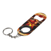 Sensus Fidelium Bottle Open Sleutelhanger Mini Flessenopener (Voorkant Gekanteld)