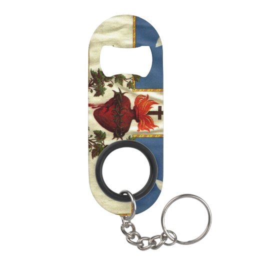 Sensus Fidelium Bottle Open Sleutelhanger Mini Flessenopener (Achterkant)