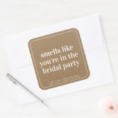 Sent Comme Un Étiquette De Fête De Mariée (Enveloppe)