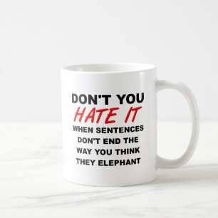 Sentances Funny Mug Koffiemok