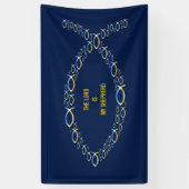 Sentence DE LORD IS MIJN SCHEPERD | Christelijke v Spandoek (Verticaal)