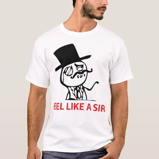 Sentez comme monsieur - T-shirt dégrossi par 2 (Devant)