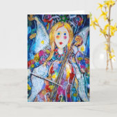 Sentez la carte de musique (Fleur jaune)