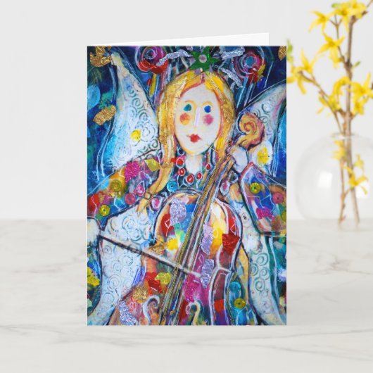 Sentez la carte de musique (Fleur jaune)