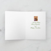 "Sentez la magie,". Carte de Noël (Intérieur)