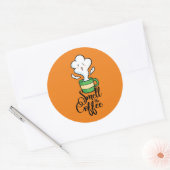 Sentez Le Sticker Et Le Étiquette Du Café (Enveloppe)