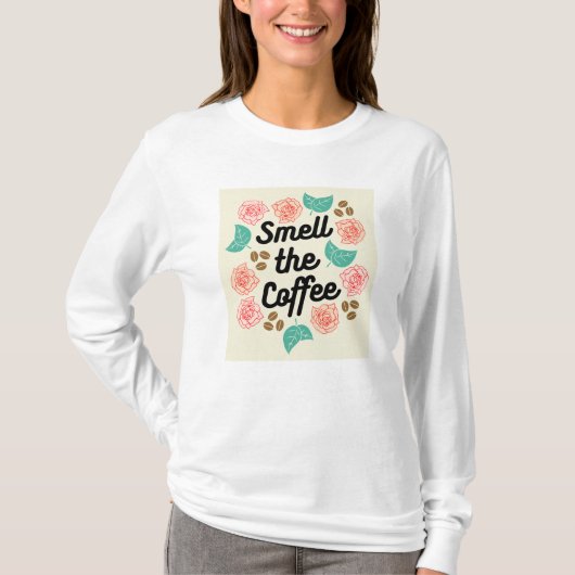 Sentez Le T-shirt Café (Devant)