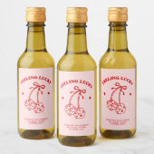 Sentez Lucky Bachelorette Mini Étiquette de vin Fa (Bouteilles)