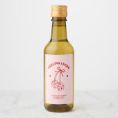 Sentez Lucky Bachelorette Mini Étiquette de vin Fa (Devant)