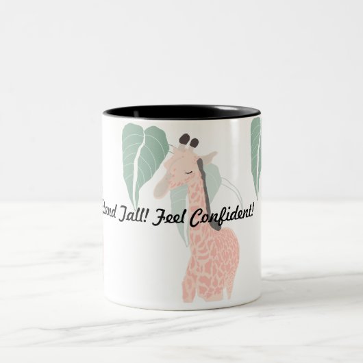 Sentez-vous confiant Mug (Centre)