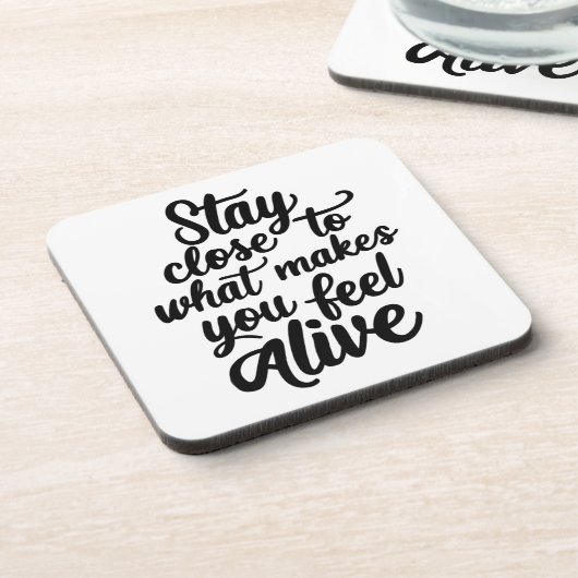 Sentez-vous Dessous de verre vivant (Côté gauche)