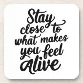 Sentez-vous Dessous de verre vivant (Devant)