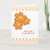 Sentez-vous mieux bientôt carte (Devant)