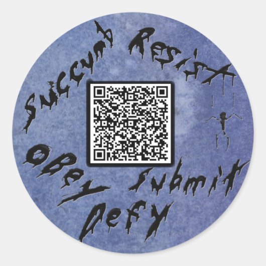 Sentiaverum QR Sticker 1 (Voorkant)