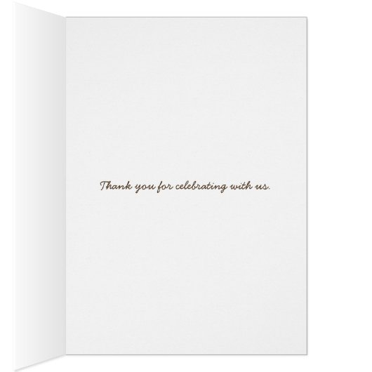 sentier d'automne érable feuille rustique mariage  (Intérieur (Droit))