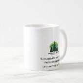 Sentiment bleu. café Mug (Devant droit)